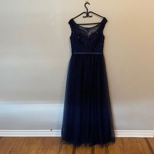 Beautiful navy dress